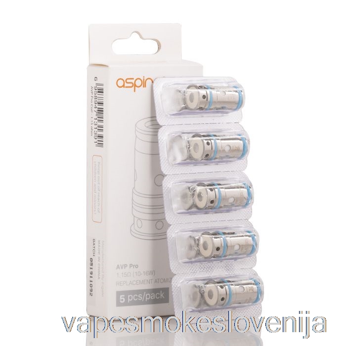 Vape Za Enkratno Uporabo Aspire Avp Pro Nadomestne Tuljave 1,15 Ohm Navadne Tuljave